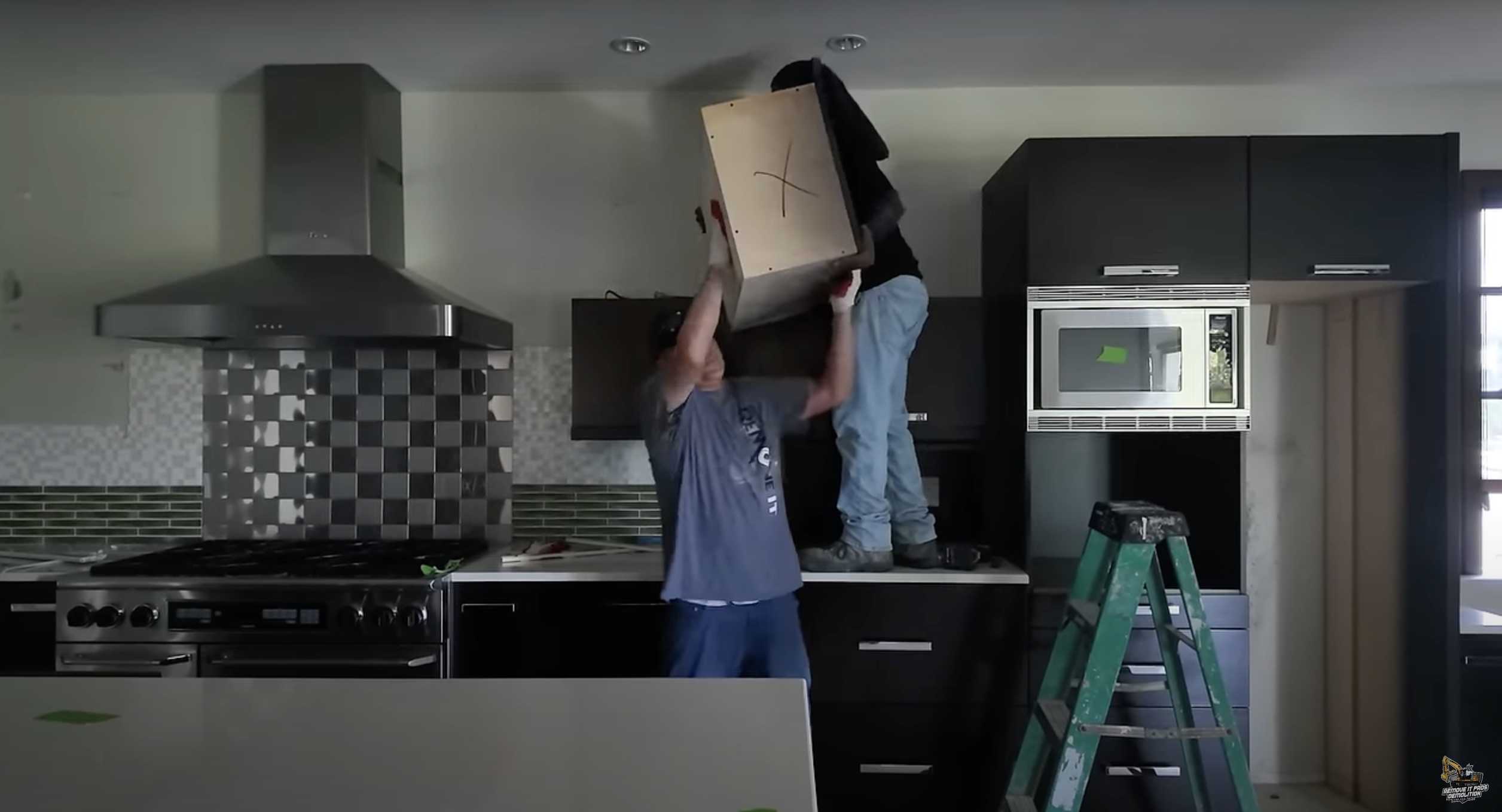 Kitchen Removal Remove it pros worker